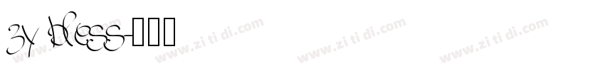 zy bless字体转换